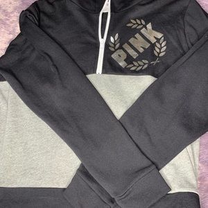 Large Victoria’s Secret pink half zip